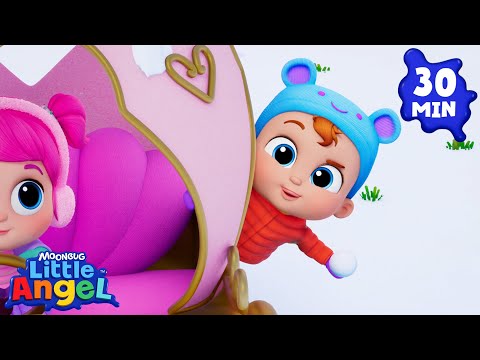 Fun in the Snow! | BABY JOHN™ Playtime Kids Songs & Nursery Rhymes | Little Angel