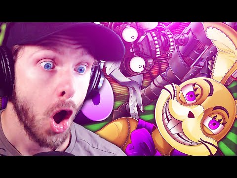 FNAF 10TH ANNIVERSARY COLLAB ANIMATION "LET ME OUT" BY LUNATICHUGO REACTION!