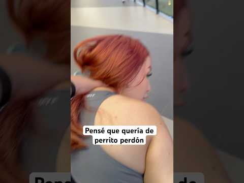 Pensé que quería de perrito perdón