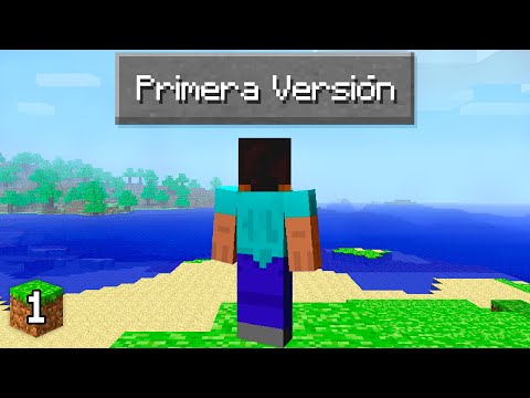 Sobreviví 100 Días en la Primera Versión de Minecraft