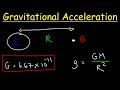 Gravitational Acceleration Concepts
