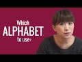 Choosing the Right Japanese Alphabet