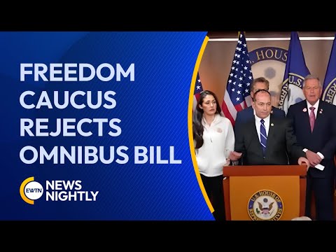 Freedom Caucus Leaders Criticize Omnibus Bill as Speaker Johnson Defends Spending Plan | EWTN News N