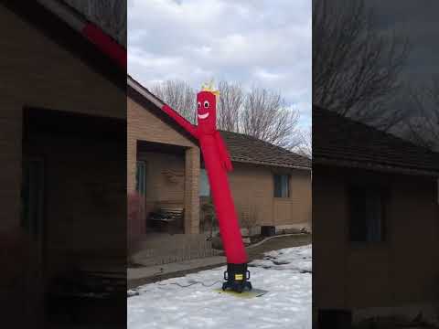 Attack of the Air Dancer: Part 4 #inflatableman #tubeman #shorts
