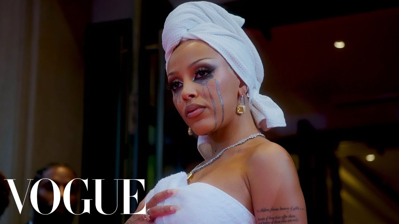 Doja Cat Gets Ready for the Met Gala - Last Looks - Vogue