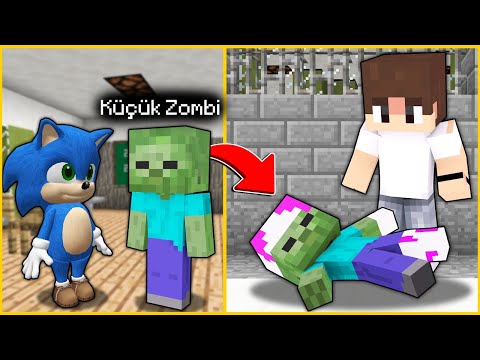 KÜÇÜK ZOMBİ OKULA BAŞLADI İLK GÜNÜNDE DÖVDÜLER 😱 - Minecraft