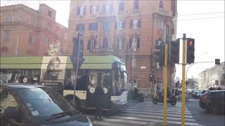 Filobus Trollino linea 90 a via Nomentana