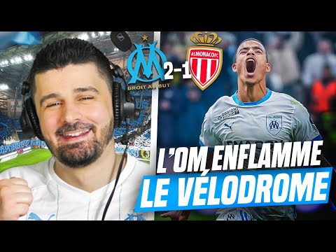 🔥L'OM Retourne MONACO et ENFLAMME le Vélodrome! 🚨Quel OPÉRATION ! (OM - Monaco 2-1) Ligue 1