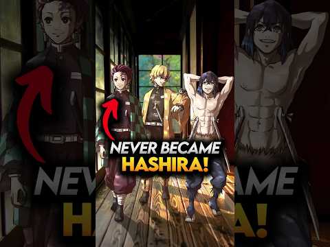 Why Tanjiro, Inosuke and Zenitsu Never Became Hashiras? Demon Slayer Explained #demonslayer #shorts