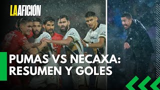 Pumas y Necaxa empatan en lluvioso debut de Keylor Navas en Ciudad Universitaria