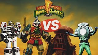 Thunder Megazord & Tigerzord vs NEVER SEEN Super Sentai Monsters