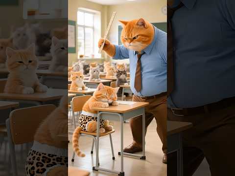 kittens struggling to make a living 🥺 #cat #sadvibes #animation #shorts #foryou