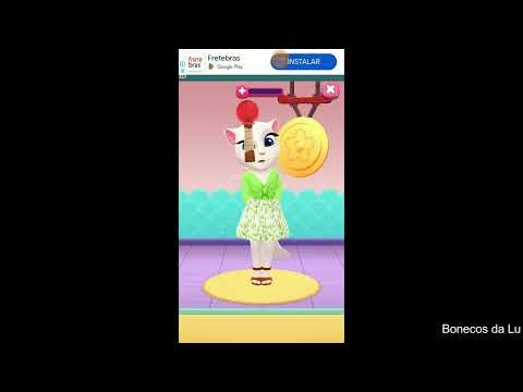 Talking Angela 2: Batalha de Looks de Natal: Quem vai ganhar? Luisa ou Tia Lica? (Jogo / Gameplay)