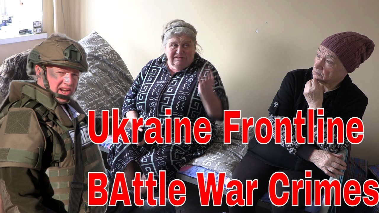 Ukraine Frontline Underfire Battle Warcrimes Exposed by Avdiivka Residents