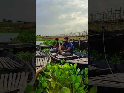 নদীঘেরা একটি অচেনা অজানা গ্রামে ঘুরতে গেলাম#minivlog #banglavlog#shorts