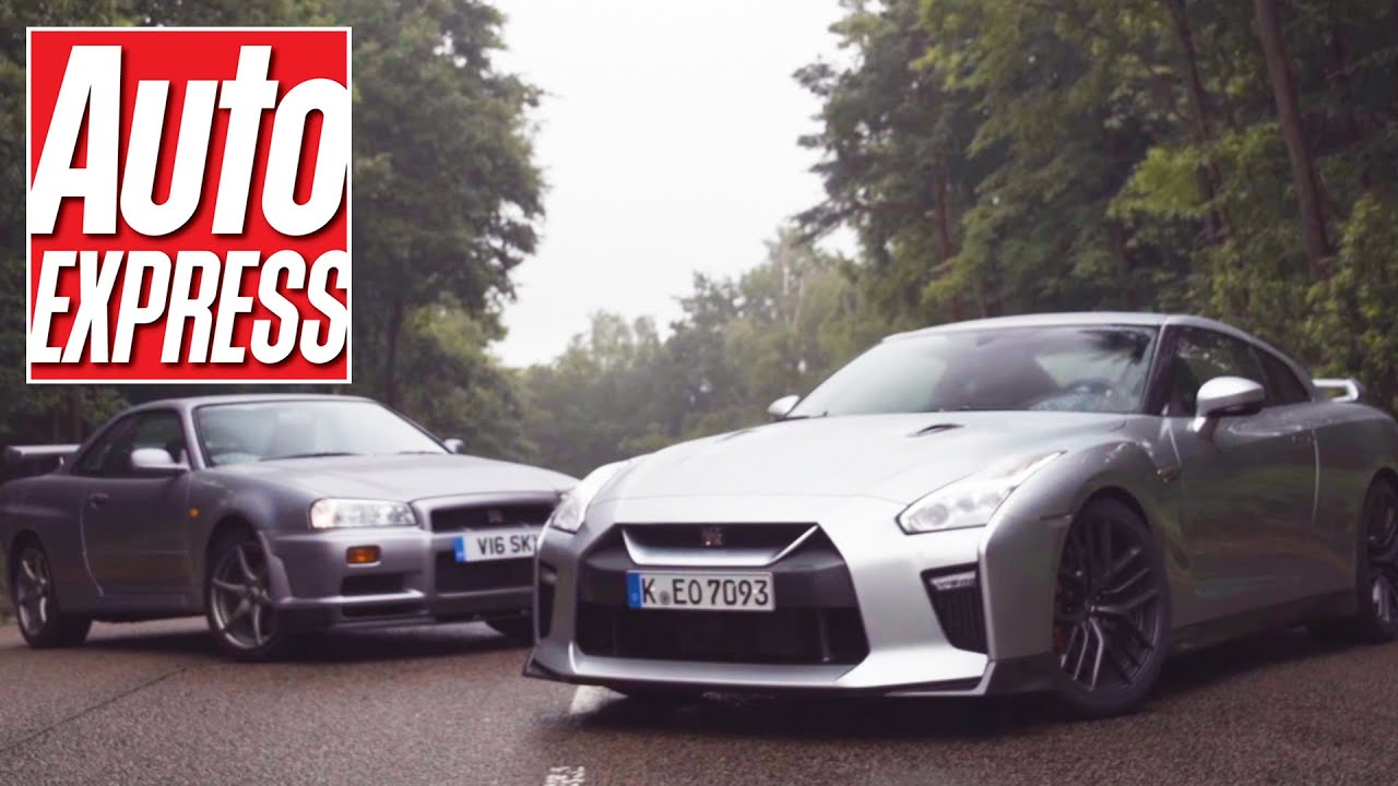 New Nissan GT-R R35 vs R34 Skyline GT-R: hero meets legend