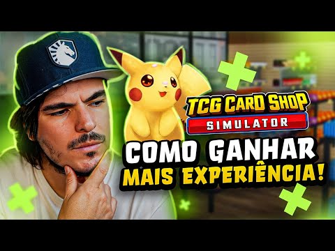 A Loja MUDOU BASTANTE! Como Ganhar mais Experiência Card Shop Simulator!