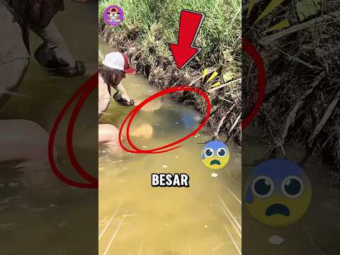 NGERI‼️ Pria ini Masuk Kedalam Lubang Misterius😱 #shortvideo #shorts #fishing