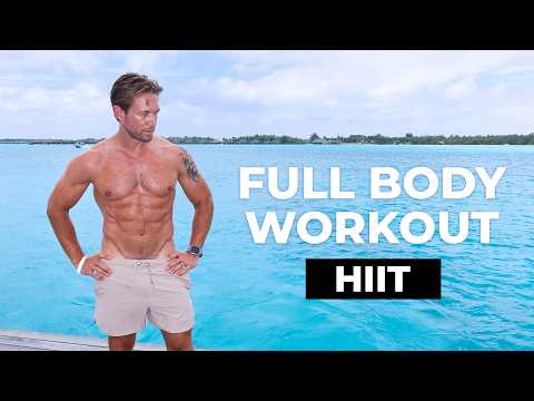 FULL BODY HIIT Workout - Bodyweight & Dumbbells