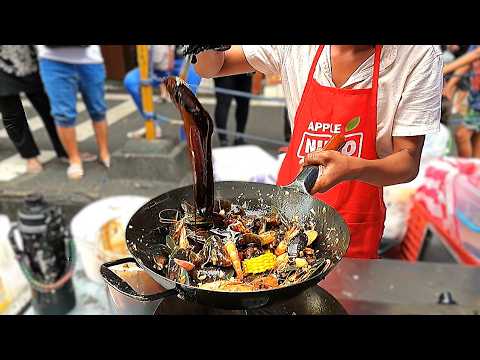 Street Food Philippines | Seafood Rice Meal Under 100 Pesos!