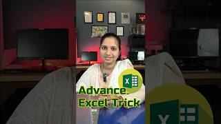🔥😎 Advance Excel Trick 💥Excel Time Saving Trick #shorts #ytshorts #excel #windows #computer