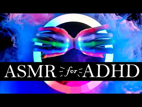 ASMR for People With ADHD 💜 (Delta Waves + Some Whispers) Hypnotic Trigger Assortment😴 4 HOURS!