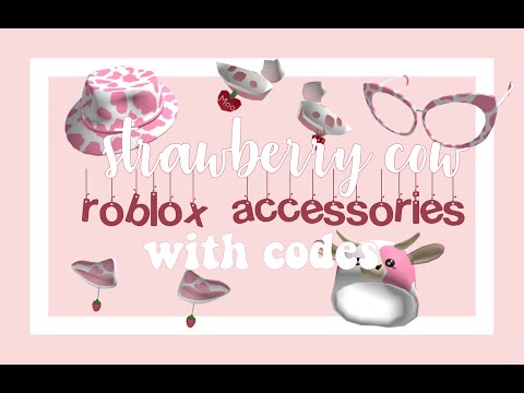 strawberry cow roblox id code