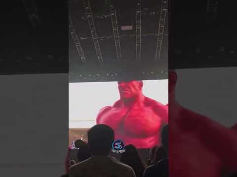 Thunderbolt Ross se Transformando no Hulk Vermelho