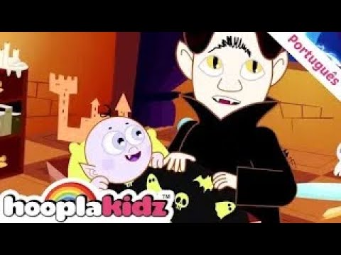 Rock -A - Tchau - Bebê Vampiro | Canções de Halloween | Rimas infantis para crianças