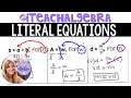 Isolating Variables in Equations