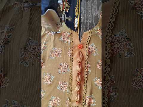 Unique neck design cutting and stitching #tips #tricks #neckdesgin