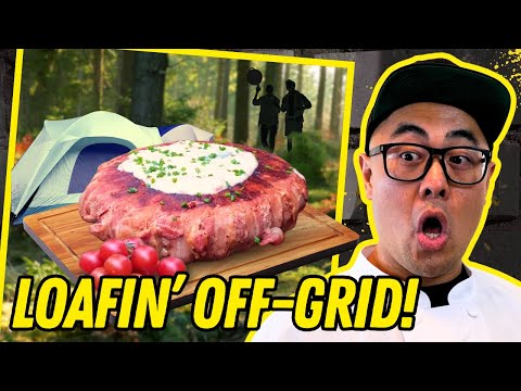 BEST Meatloaf Ever Cooked OUTDOORS?! PRO CHEF REACTS to @menwiththepot