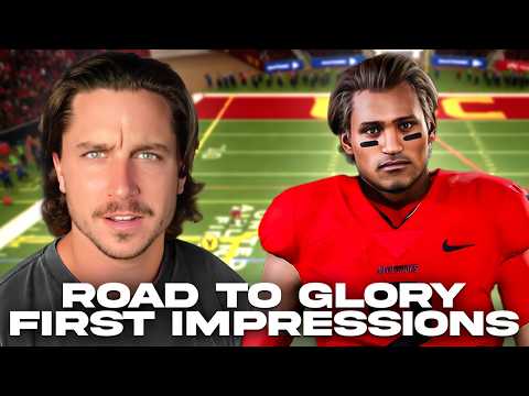 My FIRST College Football 26 Road To Glory!
