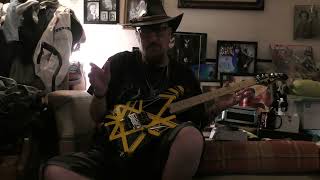 Part: 1 Friday night jam on my EVH Charvel Artist series VH II, Cooper, Sabbath, Randy Rhoads ....