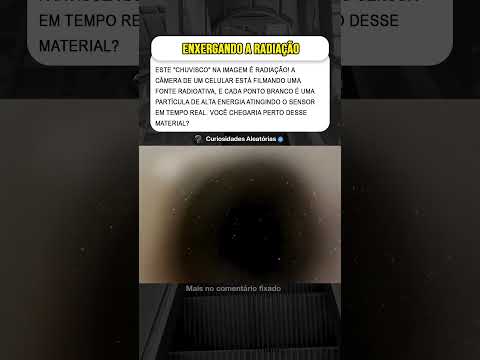Como Ver a Radiação #curiosidades #mistérios