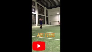 "MINI TENNIS" Warm up | baolonglam #Shorts #tennisshorts #tenniswarmup #warmingup
