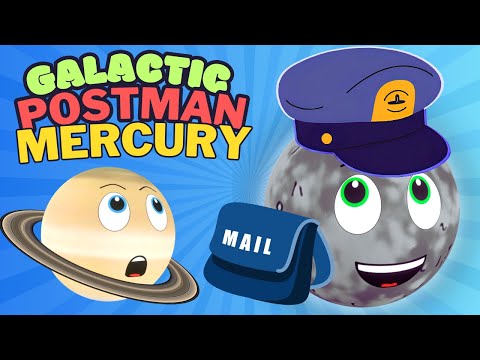 Mercury’s Delivery! Planets for Kids  Toy Time Town Solar System Adventure