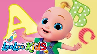 ABC Song + Wheels on the Colorful Buses + Phonics Song 🌈 Toddler Melodies & Kids Songs - LooLoo Kids