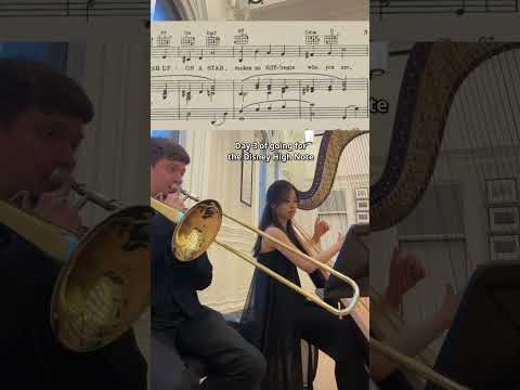 going for the Disney high note with harp - Day 3