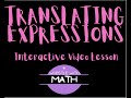 Translating Mathematical Expressions