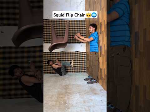 Squid Flip Chair 🙃♾️ #shorts #flip #ashortaday