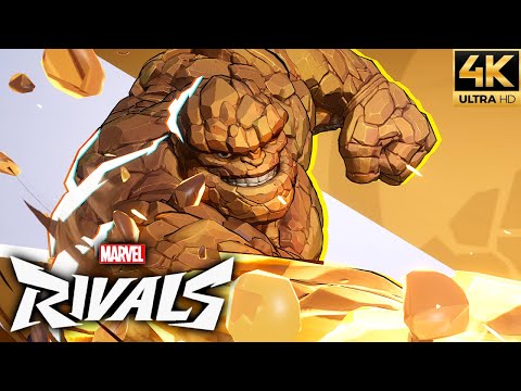 Marvel Rivals - The Thing Full Game Gameplay (4K 60FPS)