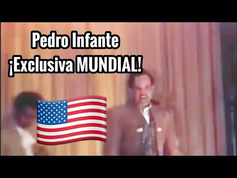 ¡Exclusiva Mundial! Video Inédito de Pedro Infante Cantando en EE.UU. que Enamorará a Todos 😍🔥