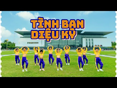 TÌNH BẠN DIỆU KỲ( ANHVU REMIX)/ Zumba Kids by MINH THUẬN/Video hướng dẫn bấm 🔽 góc phải.
