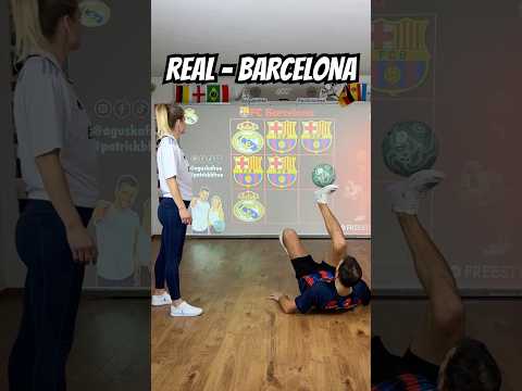 BARCELONA or MADRID wins LaLiga 🤯🥵⚽️😳 #laliga #final #barca #real #youtube @aguskafree