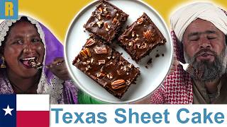 Tribal People Try Texas Sheet Cake For The First Time