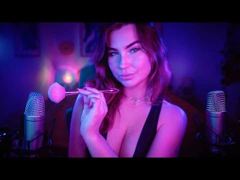 ASMR Sensitive Microphone Brushing ⋆⭒˚.⋆