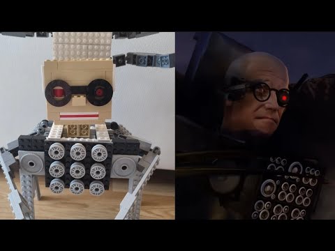 Lego Upgraded Professor Toilet make (full)