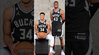 Did You Know That Three of the Five Antetokounmpo Brothers Have Won NBA Championships?#shorts #nba