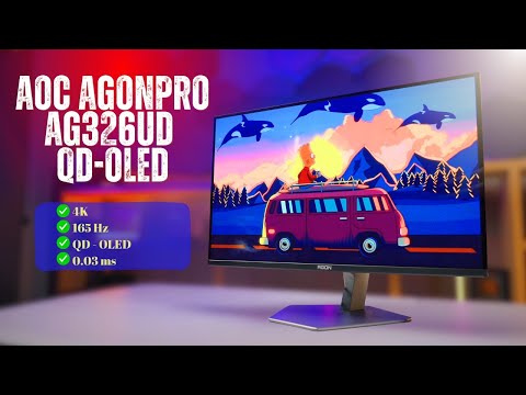 AOC Agon Pro AG326UD QD-OLED Monitor İncelemesi
